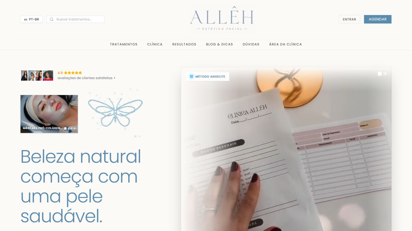 Prévia Visual Clínica Allêh